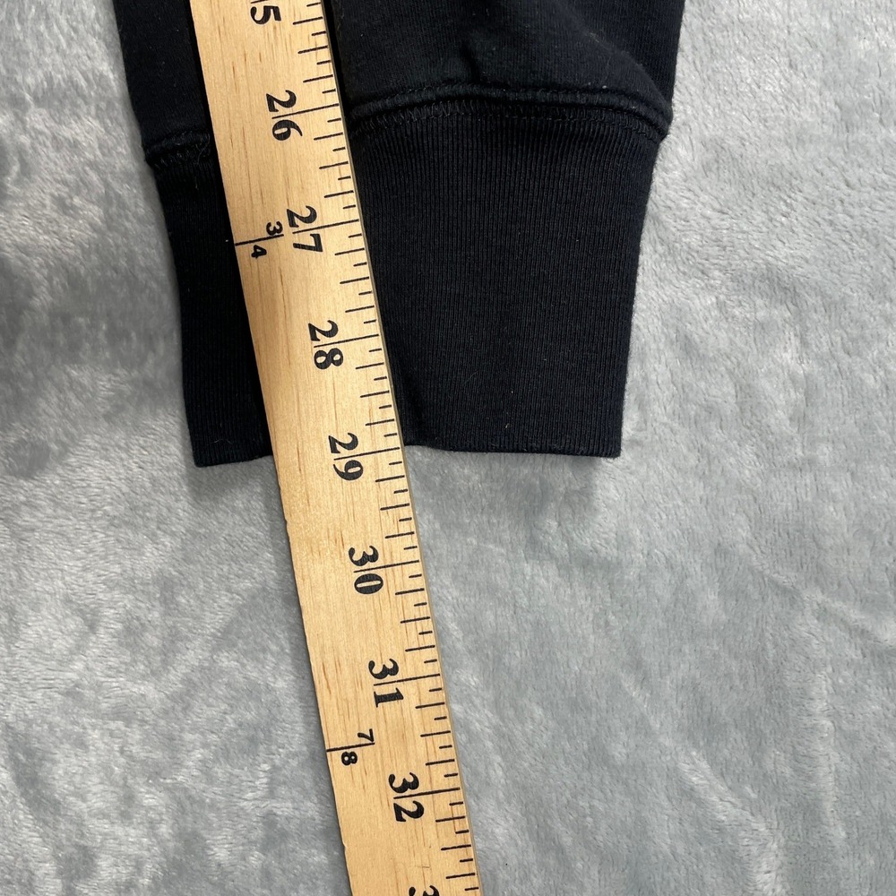 PINK Victoria's Secret Joggers Women Small Black Graphic Logo Sweatpants S - Picture 7 of 9